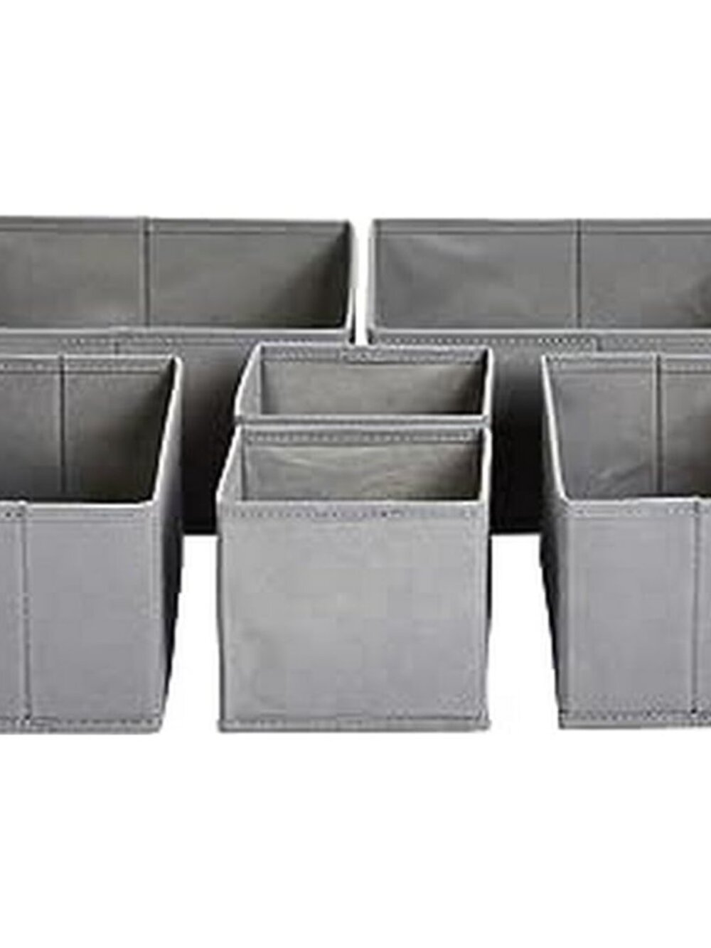 Collapsible Cloth Drawer Organizer Boxes for Socks, Underwear and Baby Clothes,
